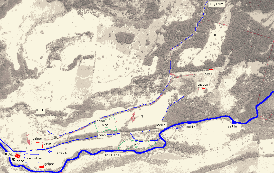 Luftaufnahme vom Gut